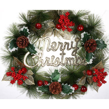 OEM New Product Christmas Wreath and Garland for Hang Decoration